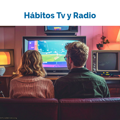 Infografía a los resultados de la encuesta de mayo Tu opinión sobre Televisión y Radio